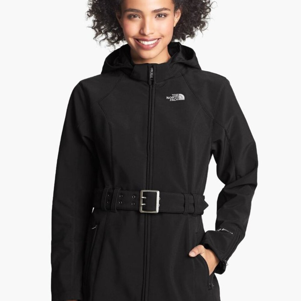 * SOLD * The North Face Small S Womens Apex Bionic Grace Jacket Black Hooded